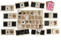 Thumbnail for Word Family Chalkboard Kit and Lowercase Chalkboard Puzzle