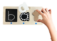 Thumbnail for Word Family Chalkboard Kit and Lowercase Chalkboard Puzzle