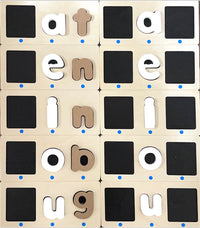 Thumbnail for Word Family Chalkboard Kit and Lowercase Chalkboard Puzzle