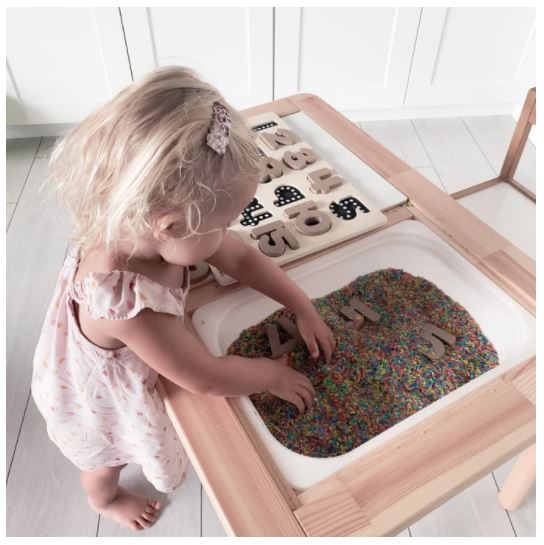 NUMBER CHALKBOARD SET - ALPHABET AND NUMBER CHALKBOARD SET