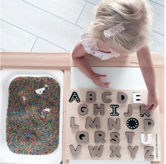 NUMBER CHALKBOARD SET - ALPHABET AND NUMBER CHALKBOARD SET
