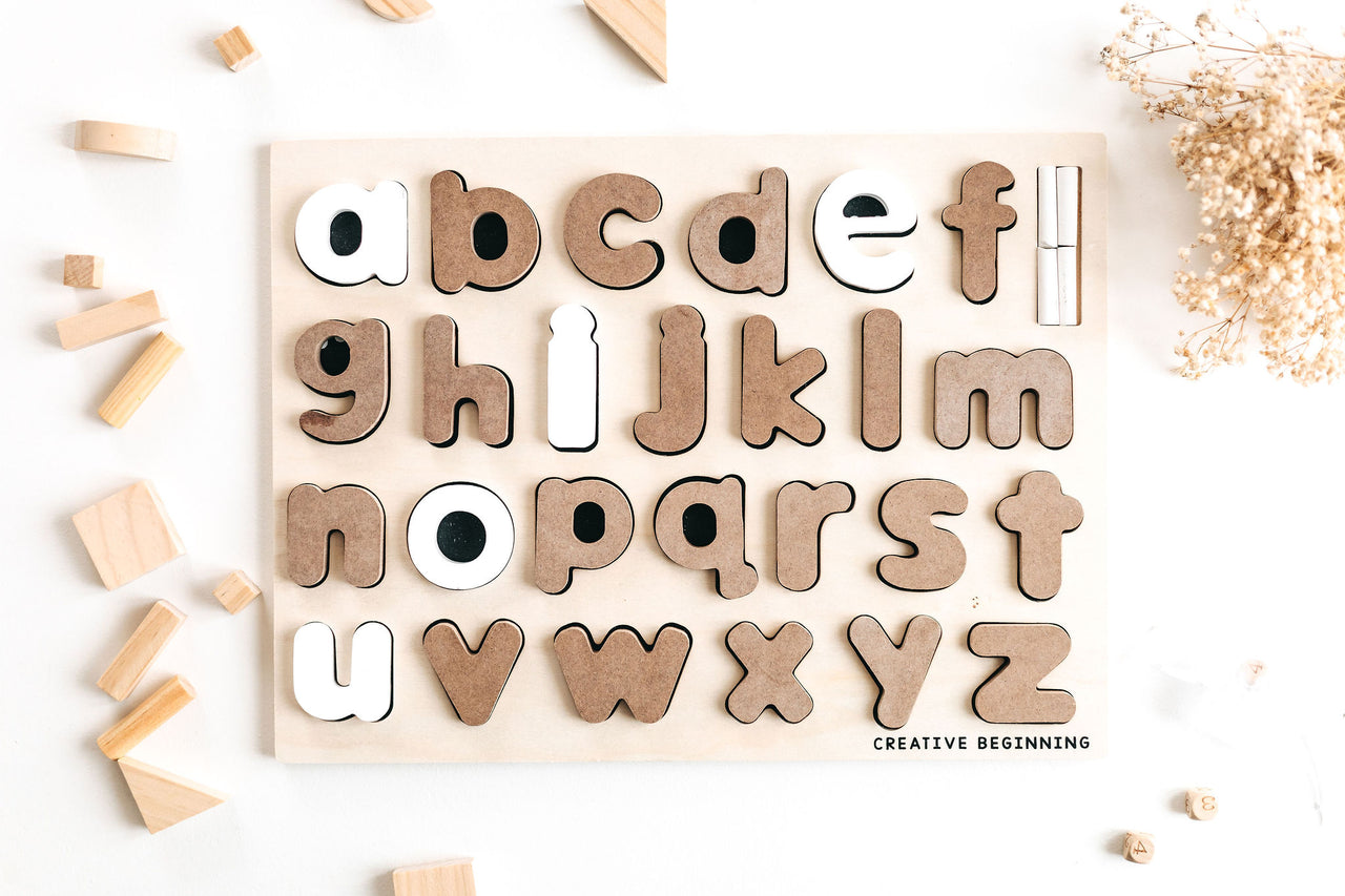 LOWERCASE ALPHABET - CHALKBOARD BASE - LOWERCASE ALPHABET - CHALKBOARD BASE WITH TRACERS