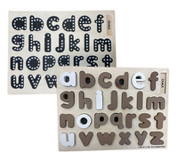 Thumbnail for LOWERCASE ALPHABET - CHALKBOARD BASE - LOWERCASE ALPHABET - CHALKBOARD BASE WITH TRACERS
