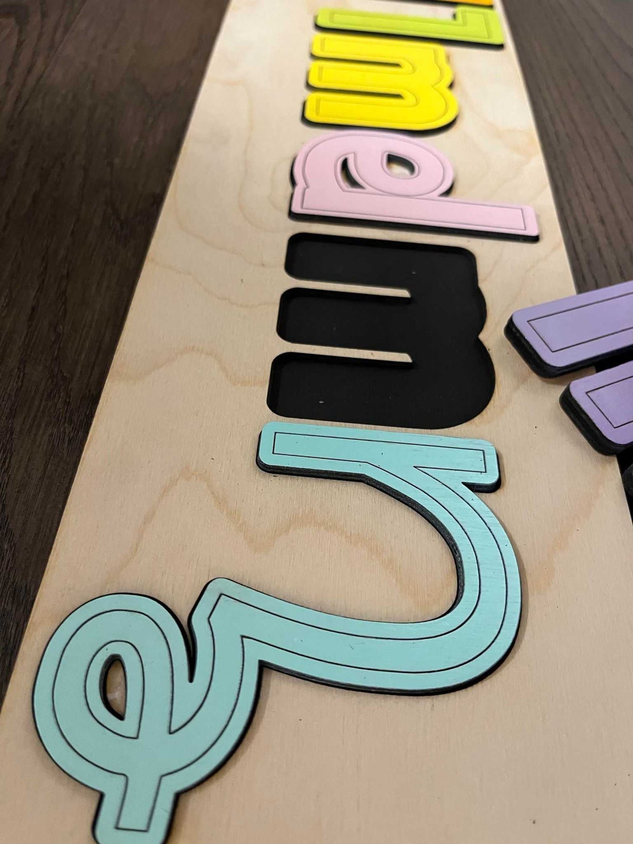 ARMENIAN CHALKBOARD - ARMENIAN CHALKBOARD NAME PUZZLE
