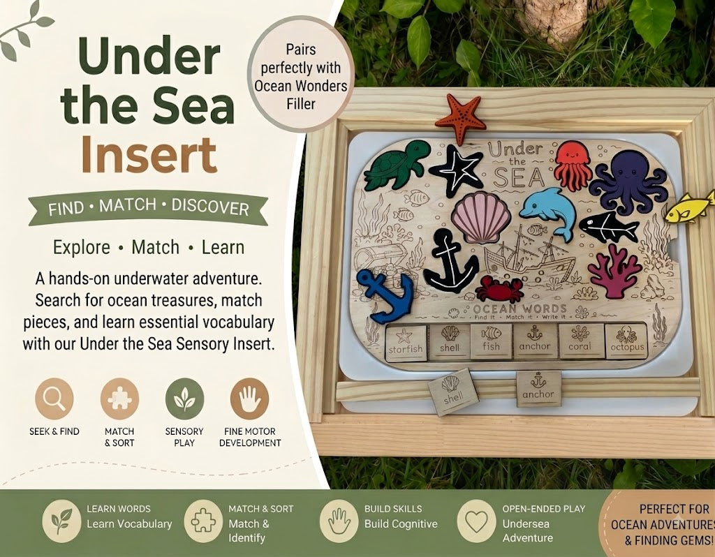 ⭐ EXPLORER SET — Chalk & Play Sensory Table + 2 Adventures