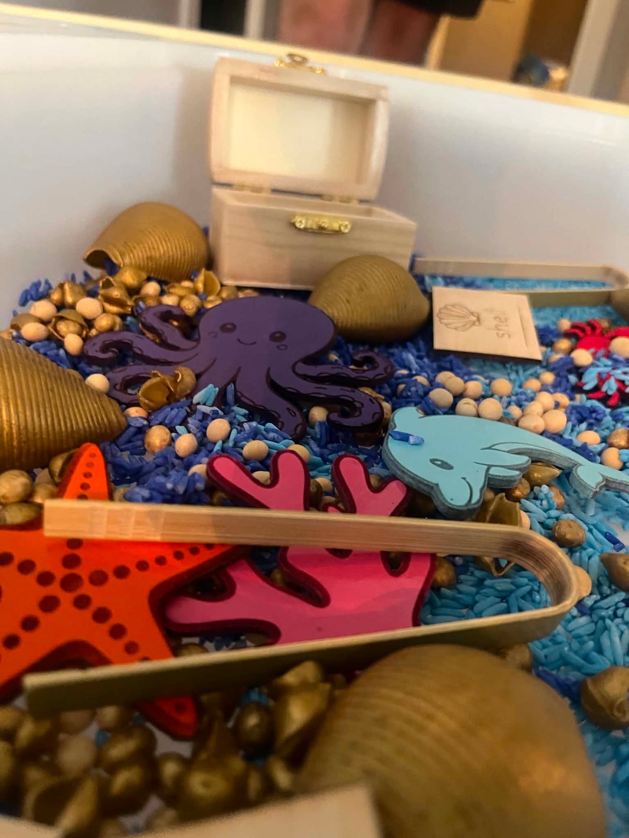 🌊 Chalk and Play™ Ocean Waves Sensory Filler