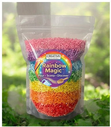 🌈 COMPLETE SENSORY SET - Chalk & Play Sensory Table + 2 Adventures + Sensory Filler
