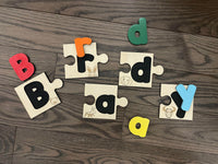 Thumbnail for PUZZLE- SEPARATE PIECES- SOUND IMAGES - CUSTOMIZED CHALKBOARD NAME PUZZLE- SEPARATE PIECES- SOUND IMAGES