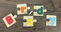 Thumbnail for PUZZLE- SEPARATE PIECES- SOUND IMAGES - CUSTOMIZED CHALKBOARD NAME PUZZLE- SEPARATE PIECES- SOUND IMAGES