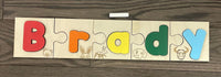 Thumbnail for PUZZLE- SEPARATE PIECES- SOUND IMAGES - CUSTOMIZED CHALKBOARD NAME PUZZLE- SEPARATE PIECES- SOUND IMAGES