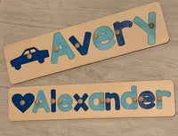Thumbnail for CUSTOMIZED CHALKBOARD - CUSTOMIZED CHALKBOARD NAME PUZZLE WITH IMAGE