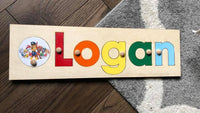 Thumbnail for CUSTOMIZED CHALKBOARD - CUSTOMIZED CHALKBOARD NAME PUZZLE WITH IMAGE COMBO