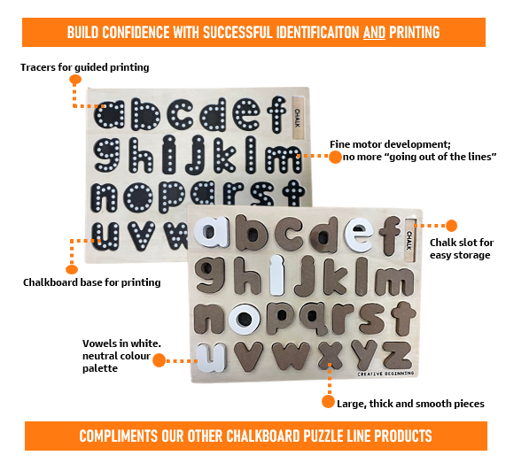 LOWERCASE ALPHABET - CHALKBOARD BASE - LOWERCASE ALPHABET - CHALKBOARD BASE WITH TRACERS