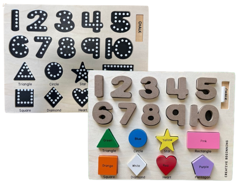 PRESCHOOL NUMBERS/SHAPES/COLOURS